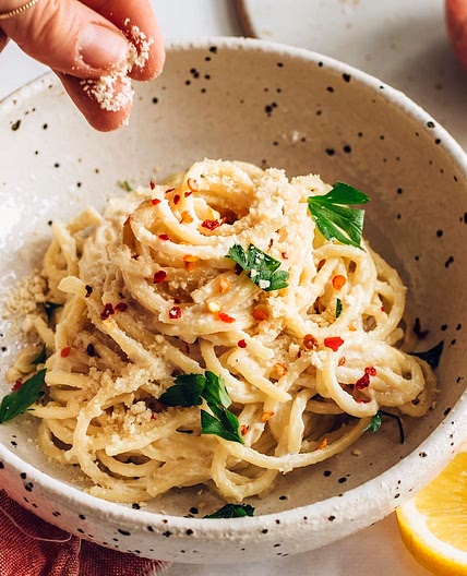 Vegan Pasta Al Limone