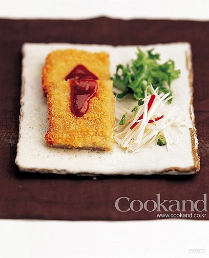 된장소스의 포크커틀릿 만드는 법