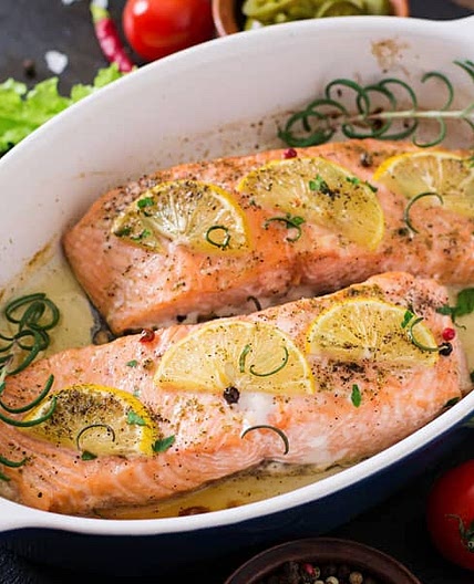 Oven-Baked Salmon