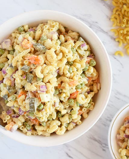 Vegan Macaroni Salad without mayo