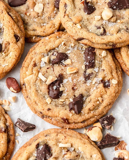 Hazelnut Chocolate Chip Cookies