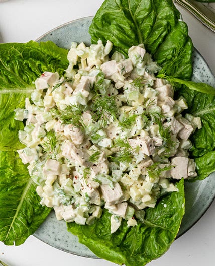 Crisp and Creamy Chicken Salad Recipe