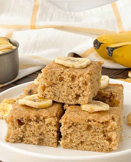 Banana Blondies