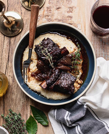 Balsamic Braised Short Ribs