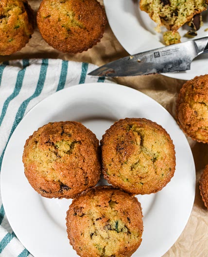 Chocolate Chip Zucchini Muffins