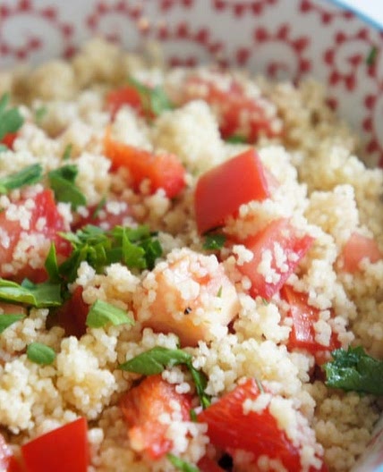 Lemon Vinaigrette and Couscous Salad