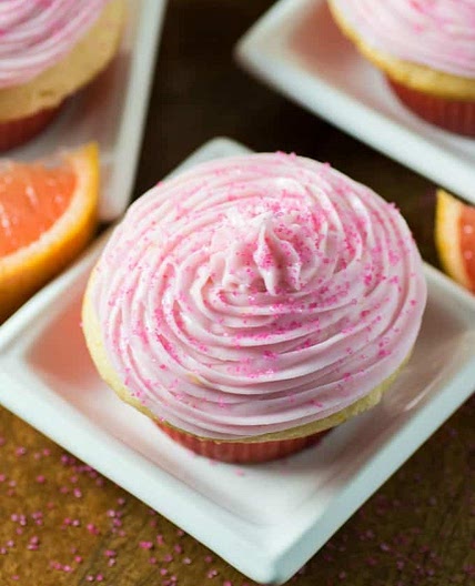 Grapefruit Cupcakes