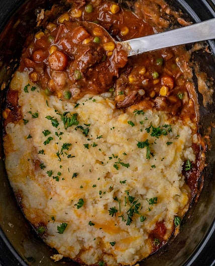 Slow Cooker Shepherd’s Pie