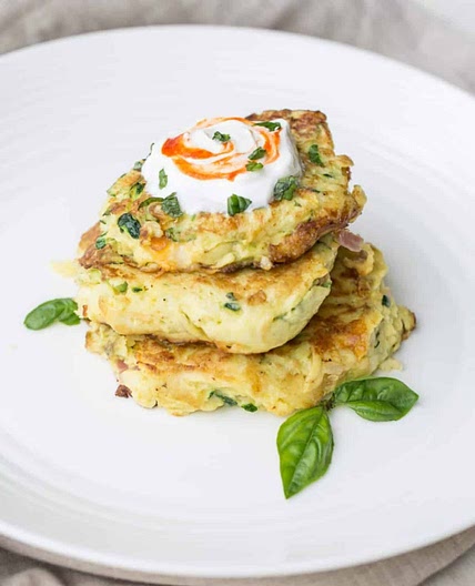 Breakfast Zucchini Pancakes