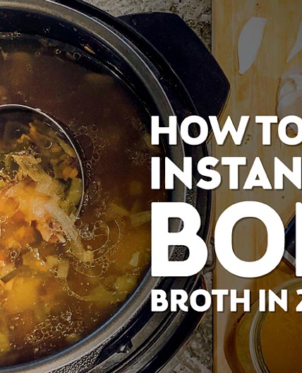 Instant Pot Bone Broth Recipe