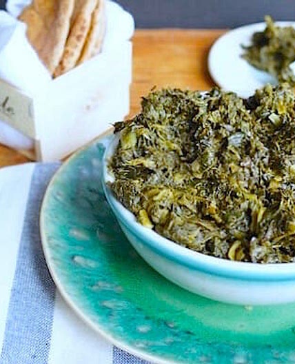Afghan Spinach with Dill and Cilantro