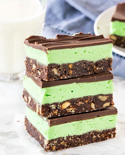 Mint Nanaimo Bars