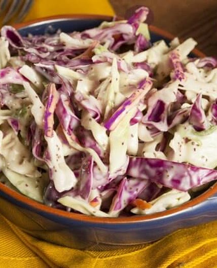 No-Sugar Candida Coleslaw