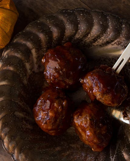 Drunk Moose Meatballs