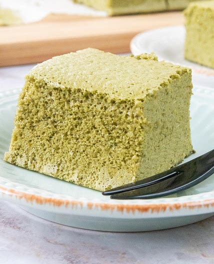 Matcha Ogura Cake