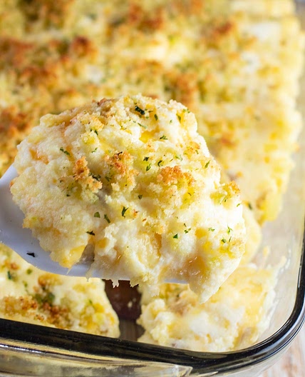 Make Ahead Mashed Potato Casserole