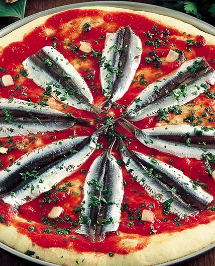 Pizza with Anchovies