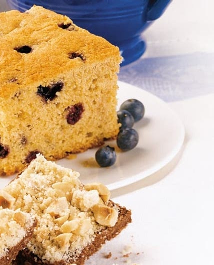 Lemon Blueberry Breakfast Cake