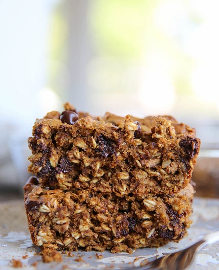 Pumpkin Chocolate Chip Oat Bars