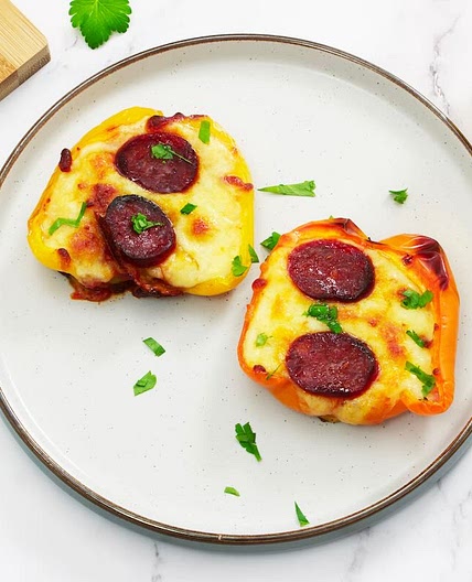 Mozzarella and Chorizo Peppers