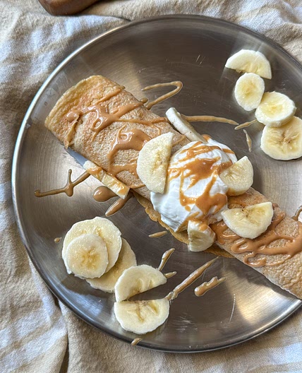 Easy Egg Crepe For Toddlers & Babies (no added sugar, only 3 ingredients!)