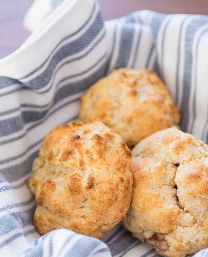 Peanut Butter Jelly Biscuit