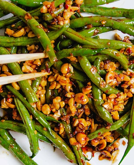 Sweet Sambal Green Beans