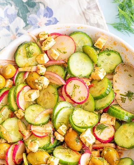 Easy Cucumber Salad