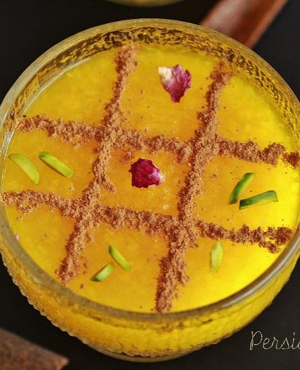 SHOLEH ZARD | PERSIAN SAFFRON RICE PUDDING