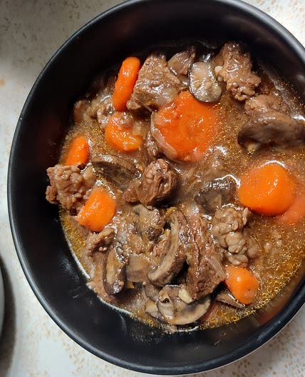 Beef cheek stew
