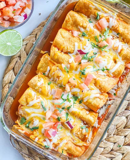 Carnitas Enchiladas