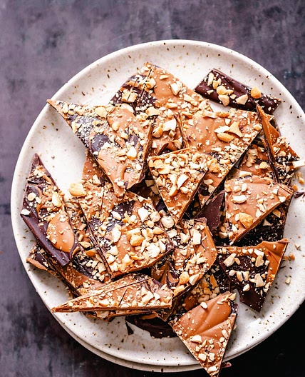 Peanut Butter Cup Chocolate Bark