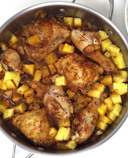 Chicken Hamonado with Jasmine Rice