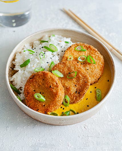 Aubergine Katsu Curry