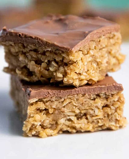 Easy Chocolate Flapjacks