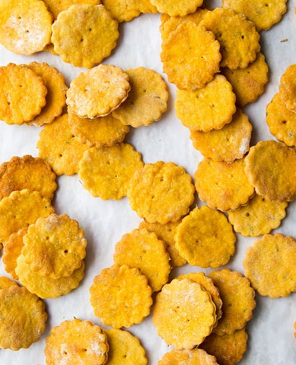 Sweet Potato Crackers