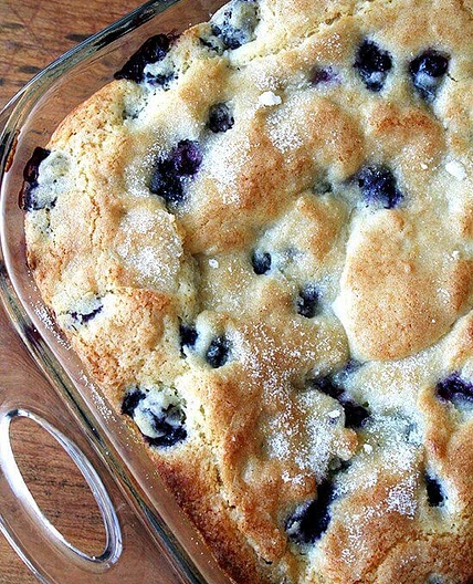 Buttermilk Blueberry Breakfast Cake