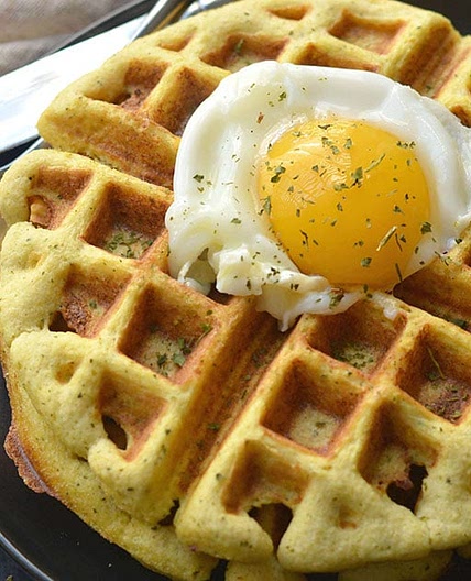 Perfectly Crispy Cauliflower Waffles with Zero Gluten