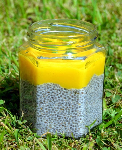 Mango Lime Chia Pudding