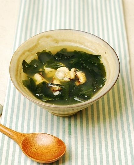 홍합미역국 만드는 법