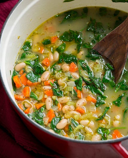 Bean Soup {Tuscan Style}
