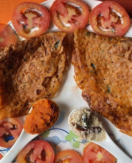 टोमेटो डोसा (Tomato Dosa Recipe In Hindi)