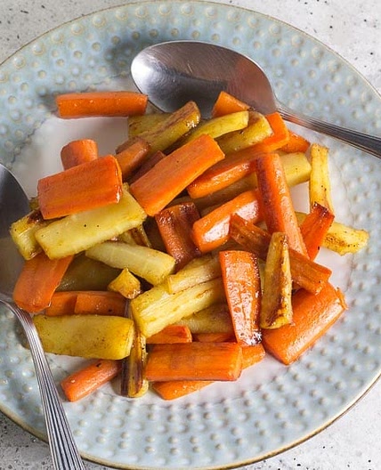 Maple Glazed Carrots & Parsnips