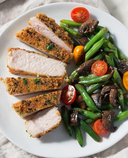Parmesan Crusted Pork Chops (Boneless)