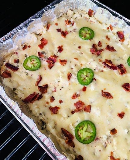 Smoked Jalapeno Bacon Ranch Dip