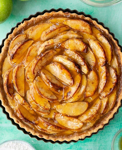 Apple Custard Tart Recipe