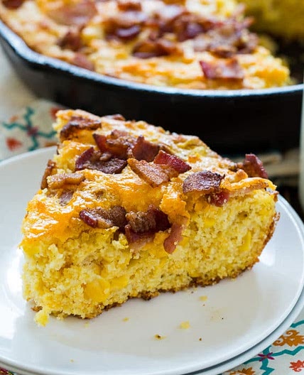 Bacon Cheddar Cornbread