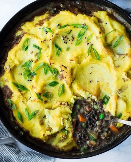 Indian Vegetarian Shepherds Pie