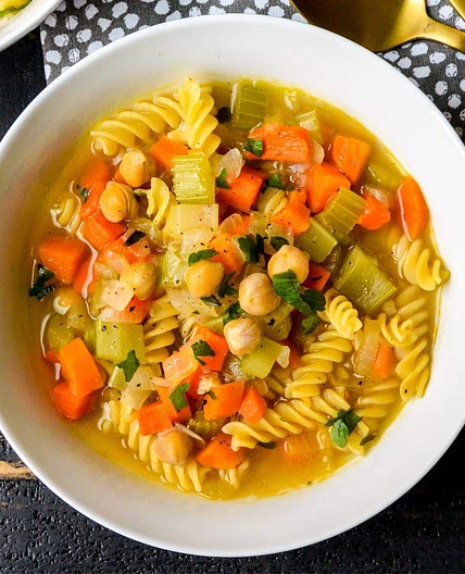 Chickpea Noodle Soup