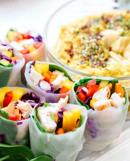 Chicken Spring Rolls